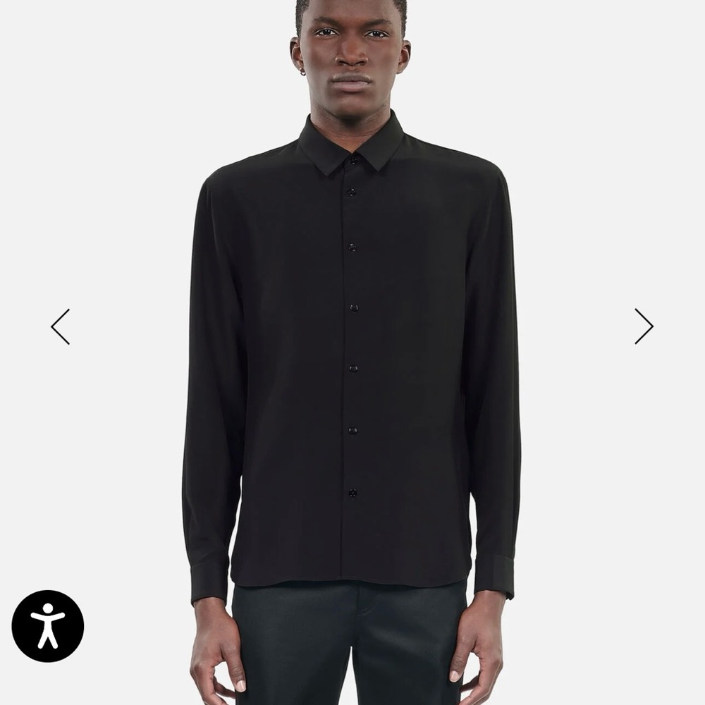 The Beatles Black Dress Shirt